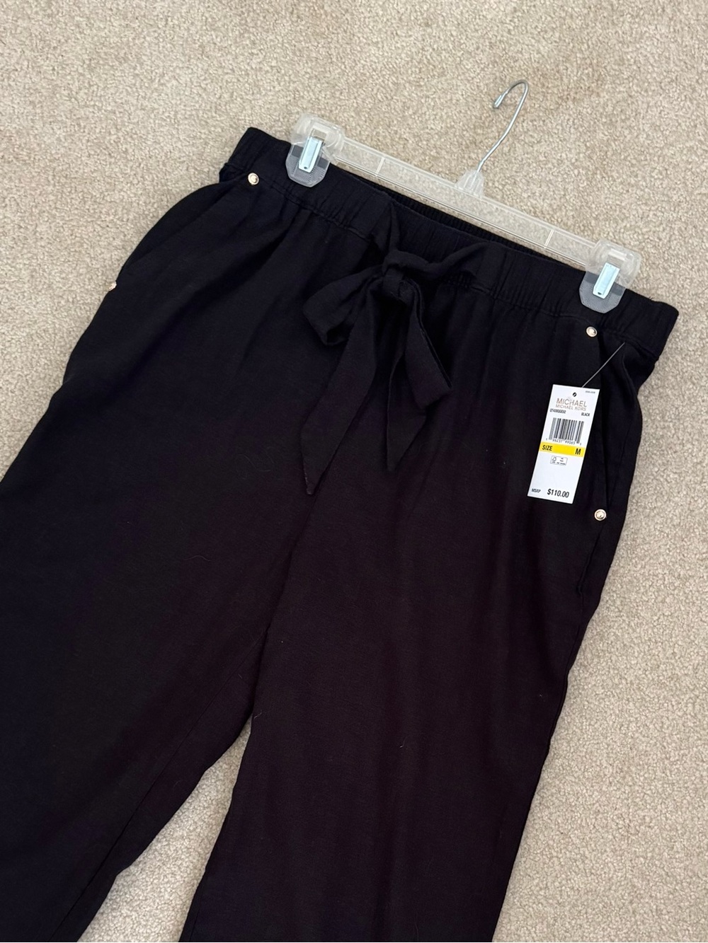 NWT Michael Kors Cropped Linen pants